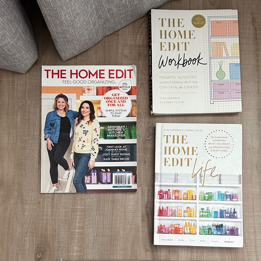 The Home Edit Book Set With Magazine